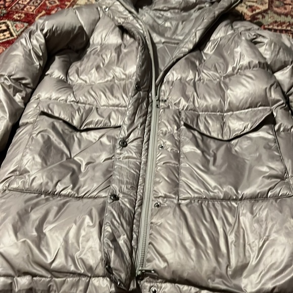 Simons metallic puffer parka - Picture 6 of 12
